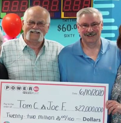 Man splits  Million lottery winning with his best friend to uphold a promise made nearly 30 years ago