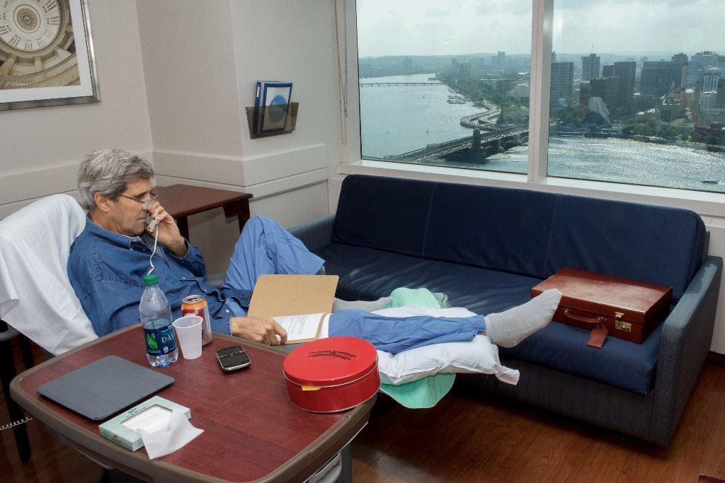 Photo Of John Kerry Tweeted! Is Something Wrong With This Picture?