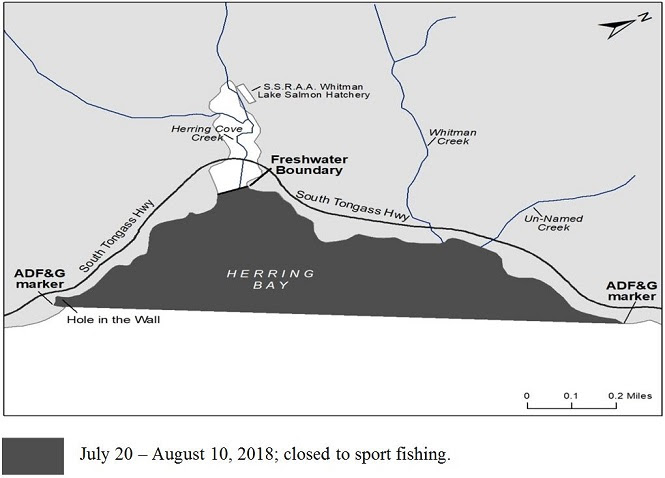 Sport Fishing Closed In Herring Bay Area
