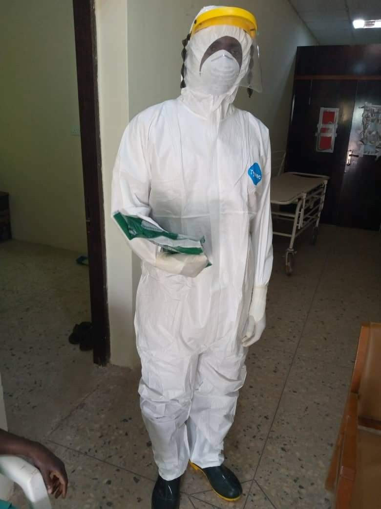 COVID-19 patient sits for WAEC exam in isolation centre