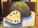 Cherimoya and a half - Posted on Saturday, January 3, 2015 by Leigh Alexandra Sparks