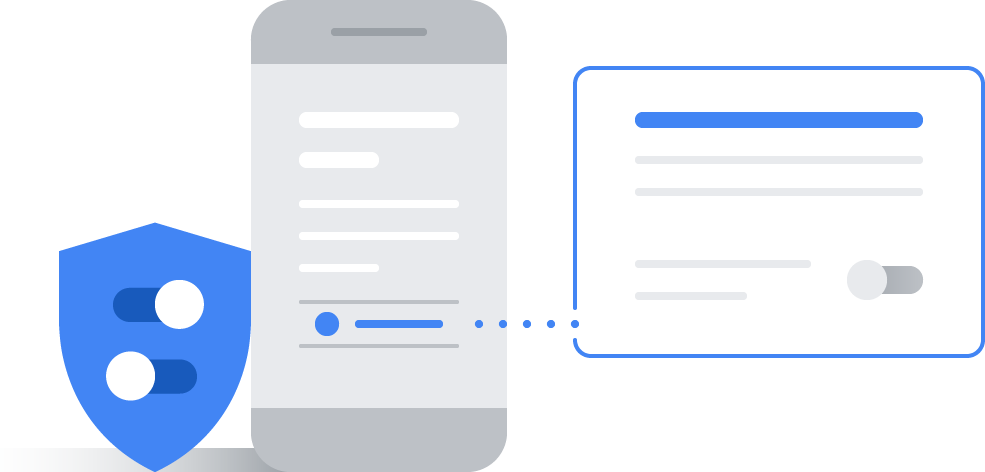 Embedded privacy controls