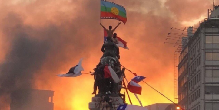 Resultado de imagen para bandera chilena mapuche