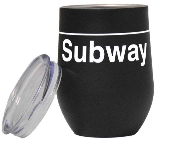 Subway Wine and Thermal Cup