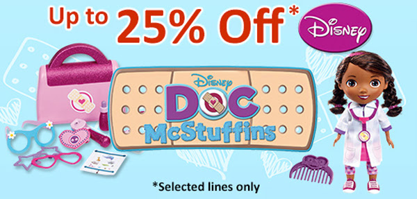 Up to 25% Off Disney Doc McStuffins