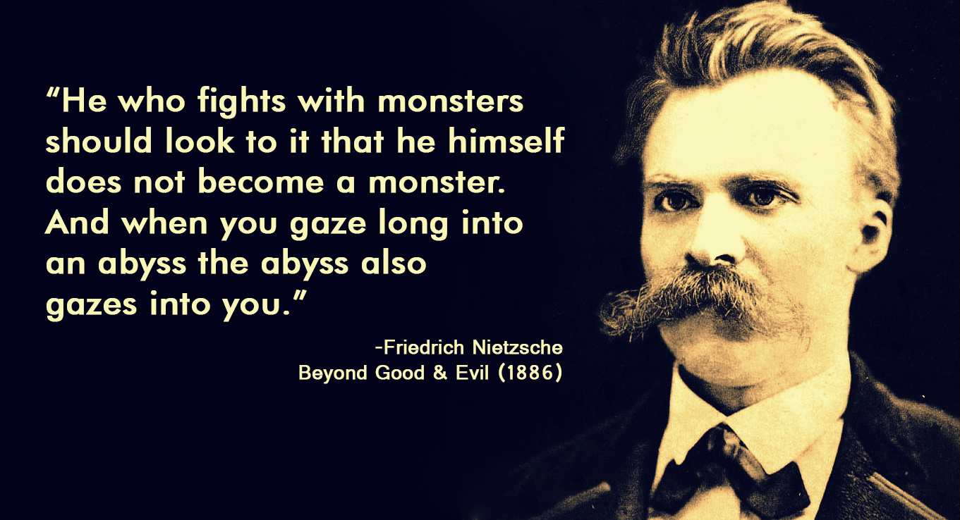 Image result for Friedrich Nietzsche monsters