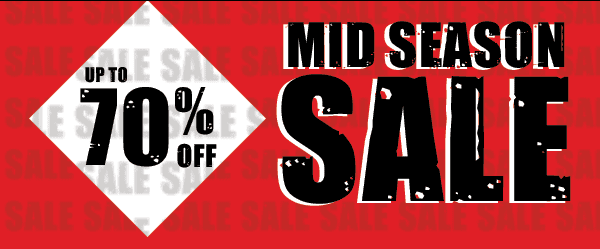 Up to 70% Off - Mid-season sale - Don't miss out