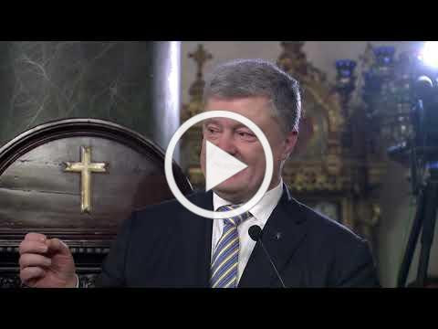 Ukraine's President speaks in Istanbul, January 6. To view video please click on image above