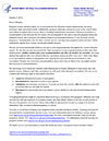 CDC Letters to Providers CDC Letters to Providers