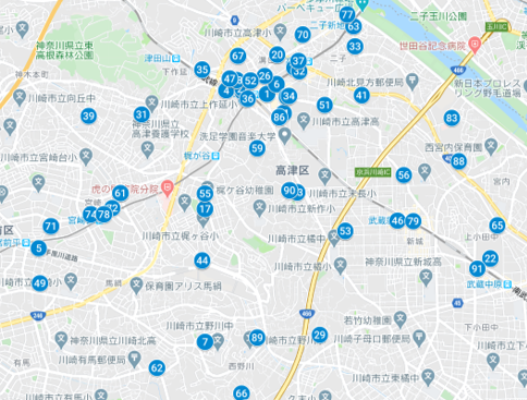 導入企業MAP(一部)
