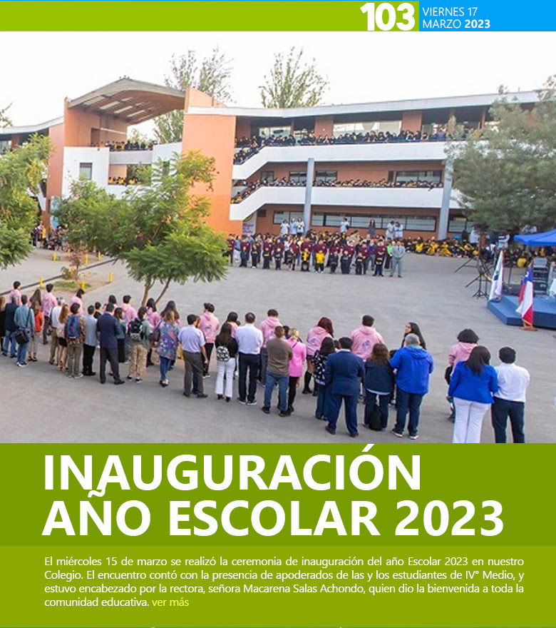 Inauguración año escolar 2023