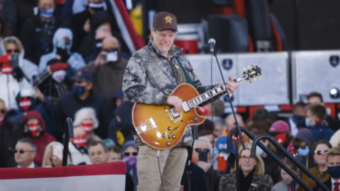 Ted Nugent Bleats Like A Sheep On PBS in Attempt to Communicate with Vaxxed Community