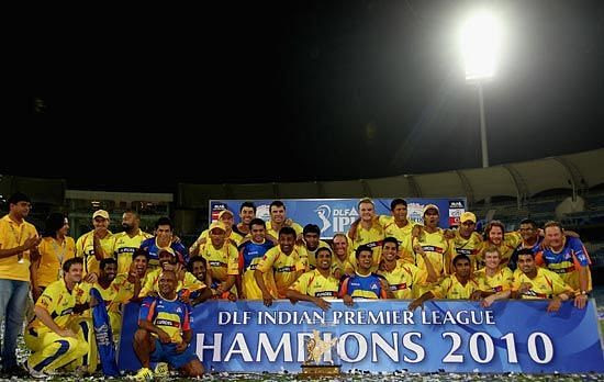 CSK won their first IPL title in the year 2010