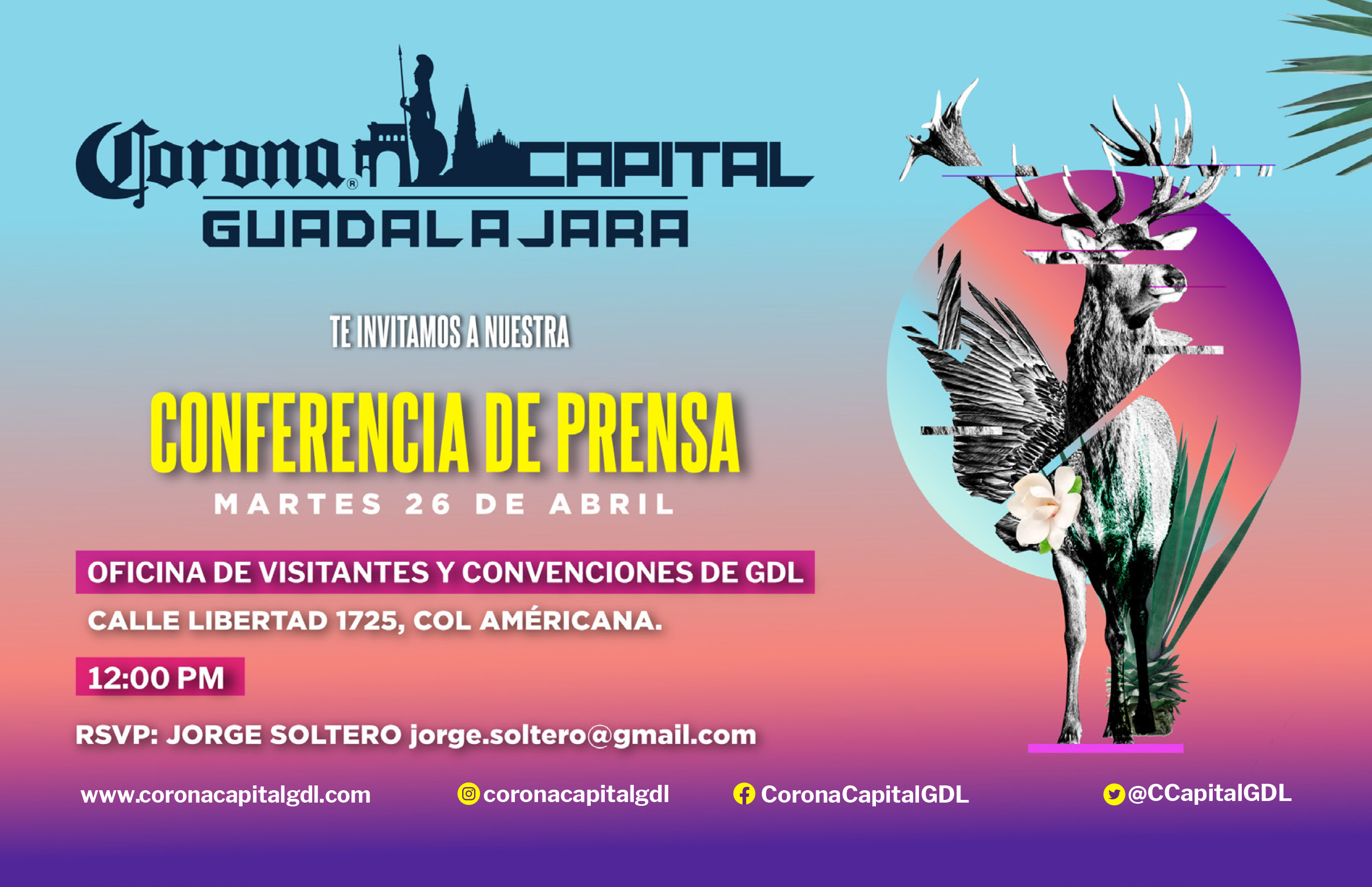Corona Capital Guadalajara 2022, ¡Conoce las rutas!