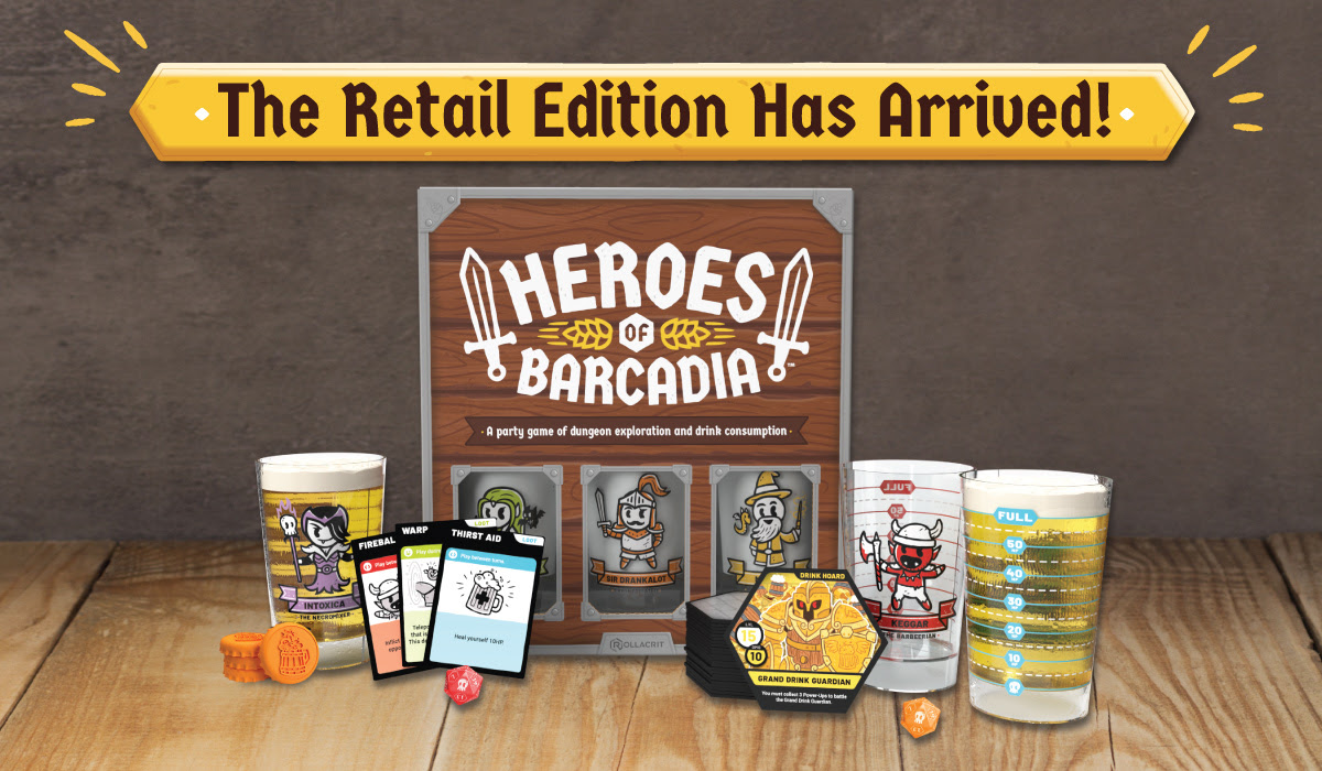 Heroes of Barcadia Retail Edition | Rollacrit