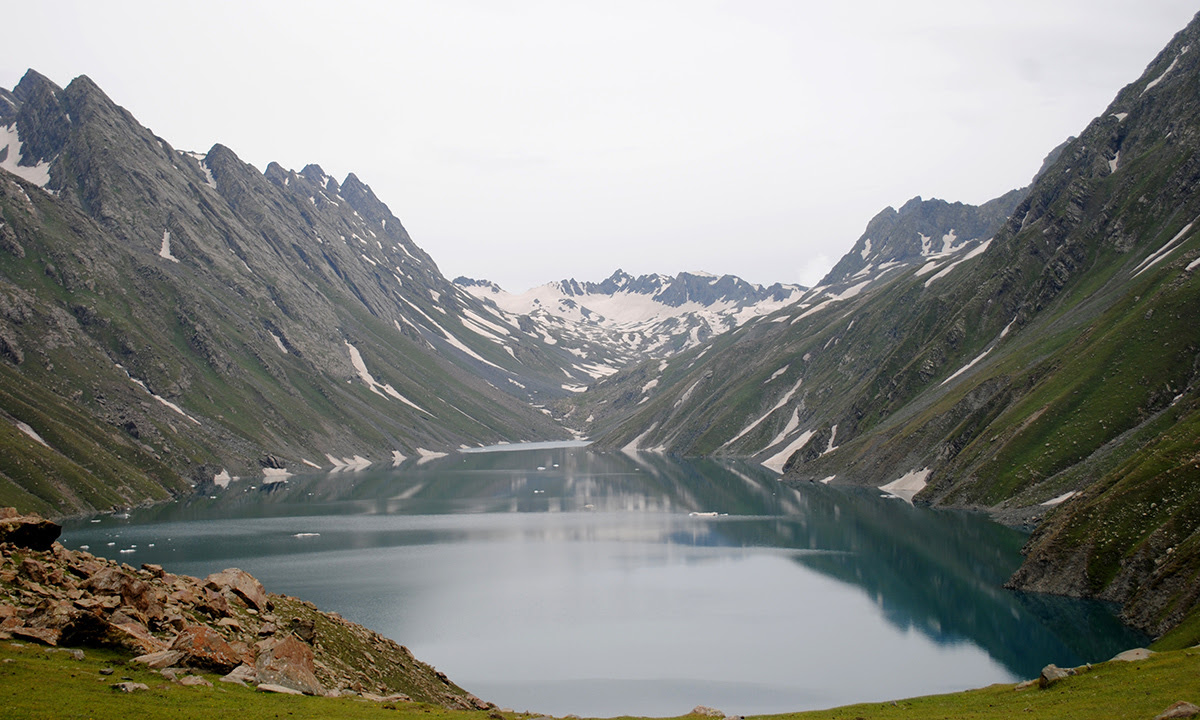 The lake is located in a valley that is surrounded by peaks on all sides with elevation of over 4000 metres above sea level. — Haziq Qadri