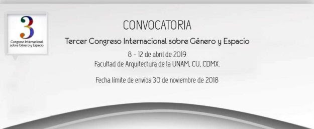 Tercer Congreso sobre Género y Espacio