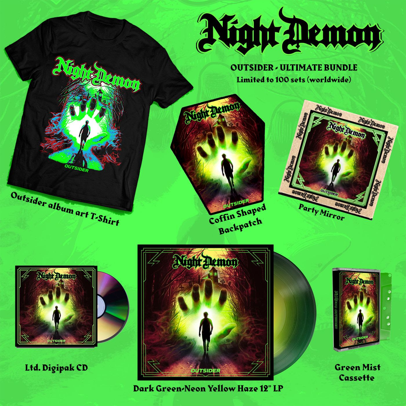 Night Demon - Outsider - Metal Epidemic