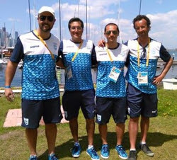 J/24 Argentina- Pereira Pan Am Games gold