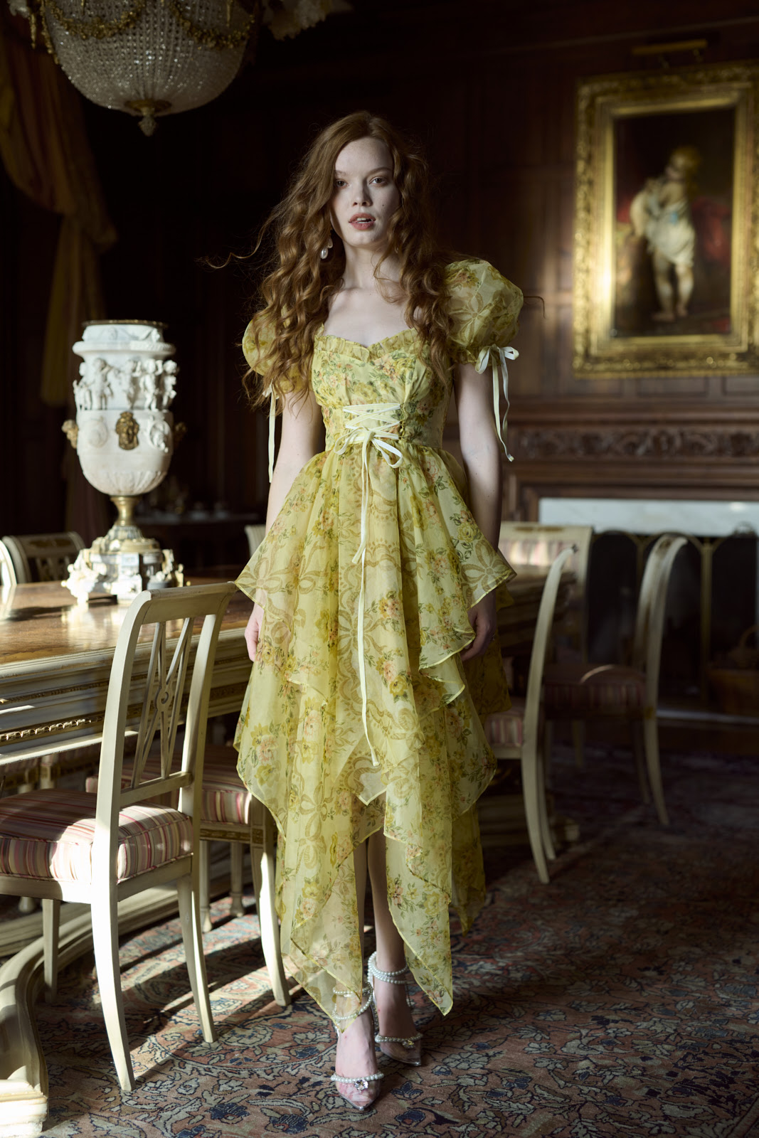 The Creme Brulee Faerie Gown