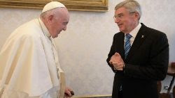L'incontro del Papa con il presidente del Comitato olimpico internazionale Thomas Bach del 20 settembre scorso