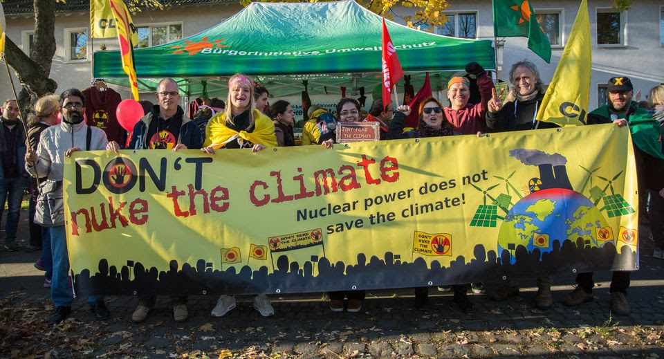 [COP26] Declaración de la
sociedad civil sobre energía
nuclear y cambio climático