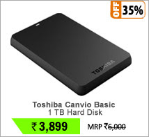 Toshiba Canvio Basic 1 TB External Hard Disk