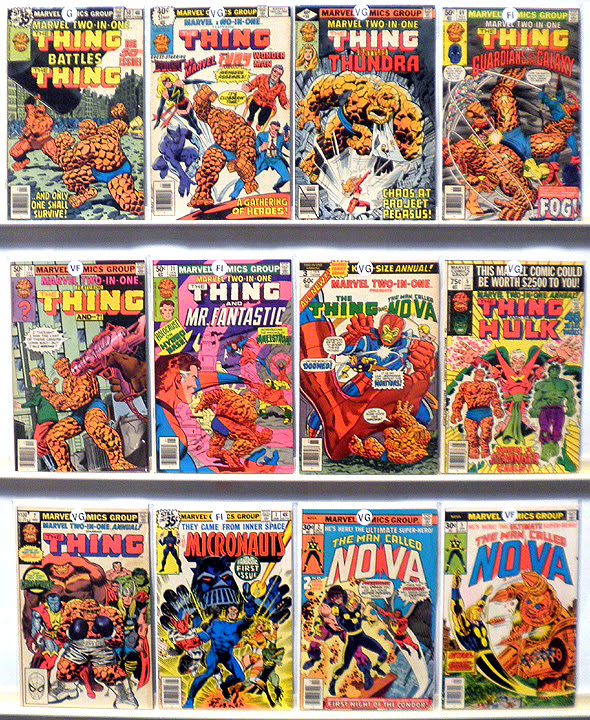 Comics in stock - 2