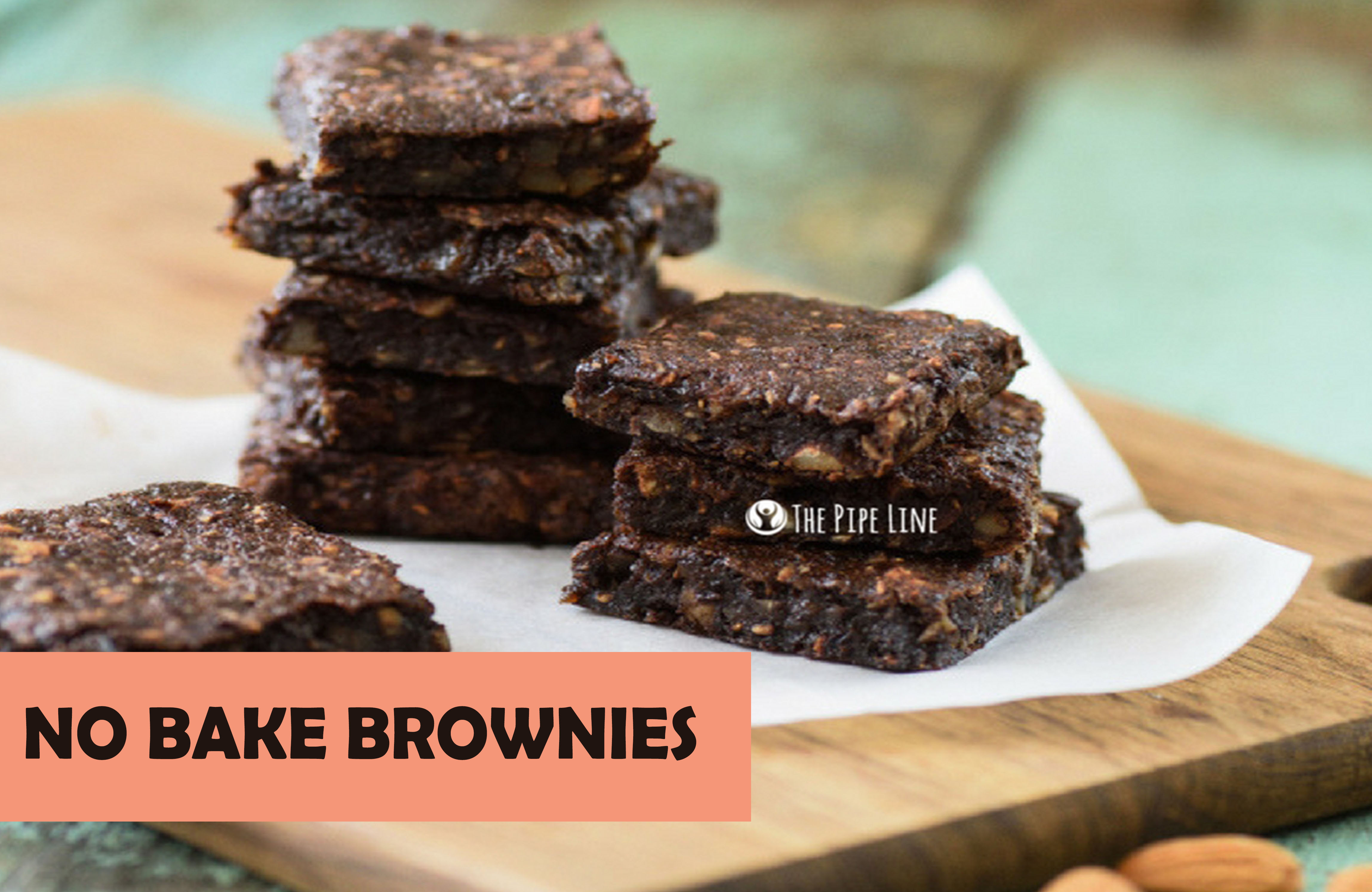 THESE NO BAKE BROWNIES ARE A M...