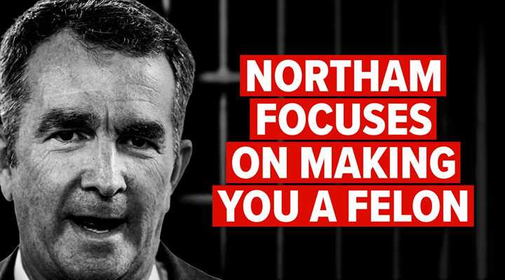 Crime in Virginia is Falling – Governor Focuses on Making You a Felon