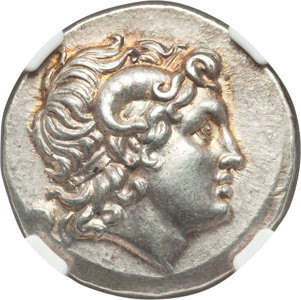 THRACE. Byzantium. Ca. 250-200 BC. AR tetradrachm (30mm, 16.86 gm, 12h). NGC Choice AU★ 5/5 - 5/5