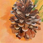 Pine Cone Princess - Posted on Saturday, December 6, 2014 by Fay Terry