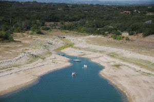 Even with last week's rains, it will still be a while before the Highland Lakes are full.