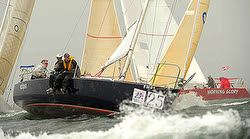 J/105 sailing at Block Island Race Week