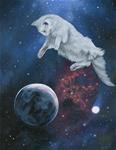 Space Kitty II - Posted on Wednesday, April 1, 2015 by Susan Van Sant