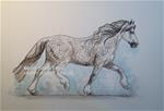 TROTTING DAPPLED WELSH PONY  Draw 26 - Posted on Tuesday, January 27, 2015 by Sheri Cook