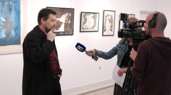 Otvorenje izložbe Ivo Šebalj - Slikarstvo traži vrijeme, Umjetnički paviljon "Juraj Šporer" u Opatiji