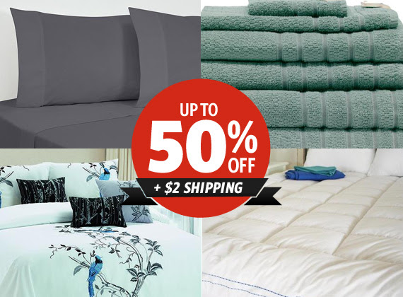 Save Up to 50% OFF Selected Ranges + $2 Shipping on All Manchester at DealsDirect.com.au