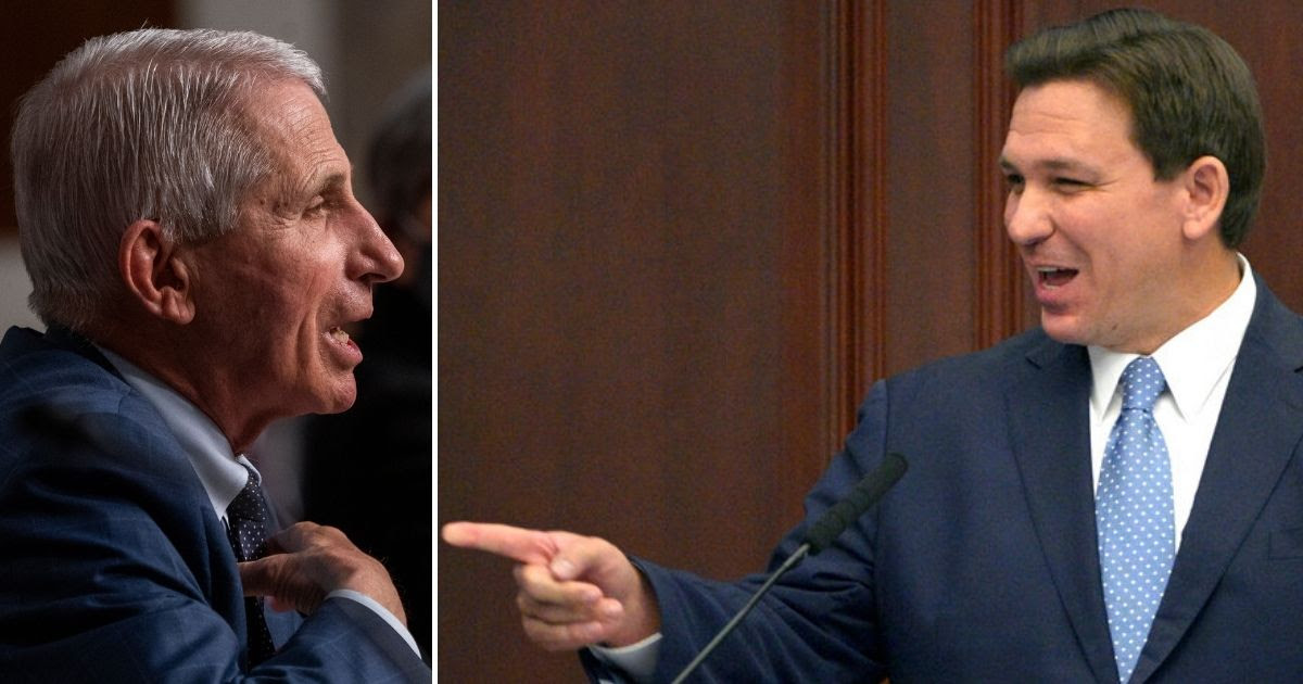 DeSantis Riles the Left Up with Merciless Ad Showing Fauci Contradicting Himself, Video Ends Telling Him to 'Pound Sand'