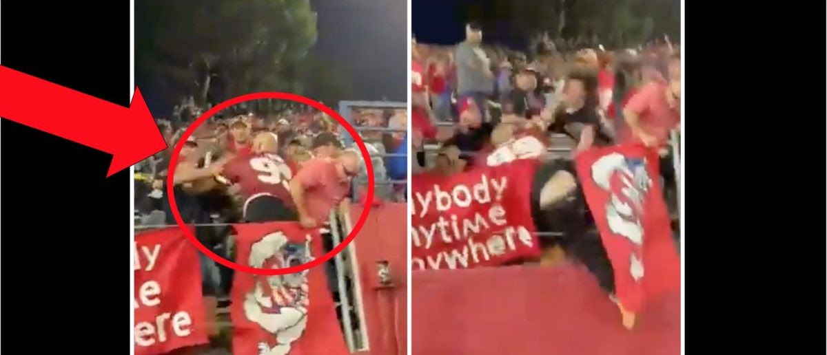 Fans Get In A Gigantic Brawl During The Fresno State/Boise State Game In Insane Viral Video