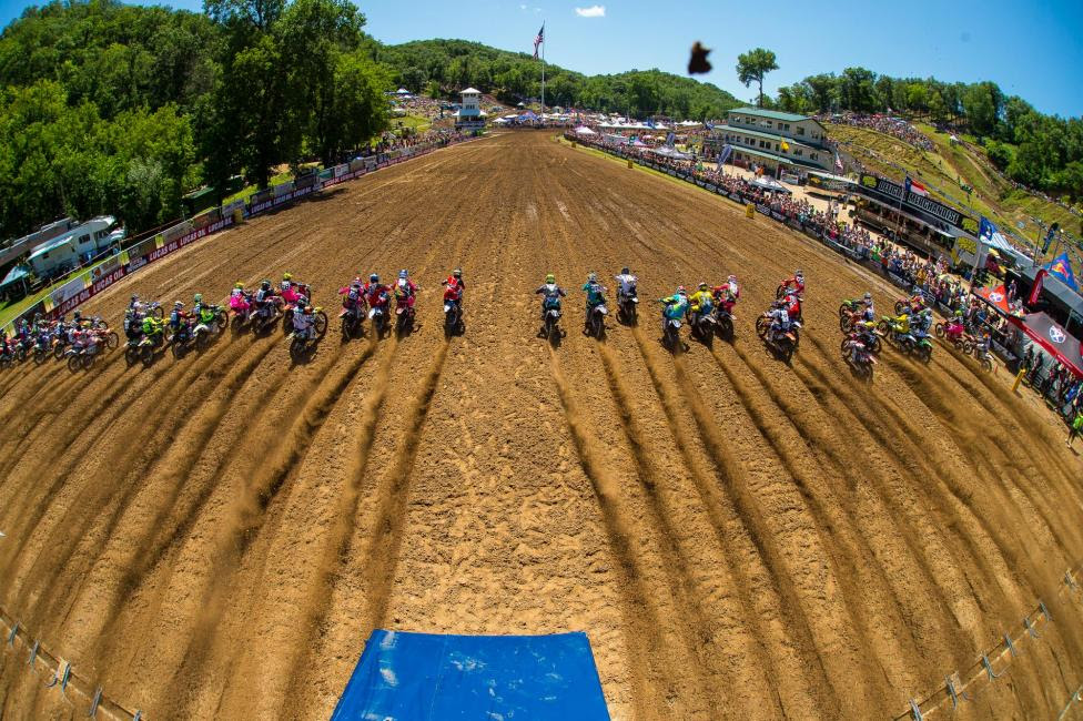 The Spring Creek track has one of the longest start straights in the series.Photo: Simon Cudby