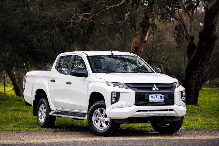 Mitsubishi Triton GLX E Dewar 220725 2022 Ute Mega Test 3038