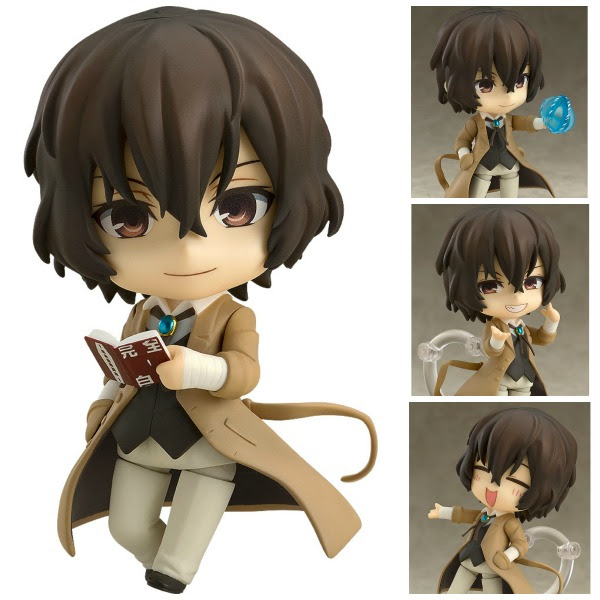 OSAMU DAZAI FIGURA 10 CM BUNGO STRAY DOGS NENDOROID OSAMU DAZAI FIGURA 10 CM BUNGO STRAY DOGS NENDOROID