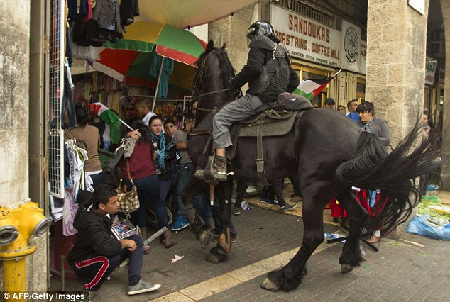 Image result for israeli police on horseback