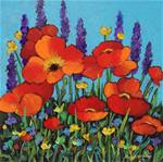 Poppies and Friends - Posted on Saturday, January 17, 2015 by Nancy F. Morgan