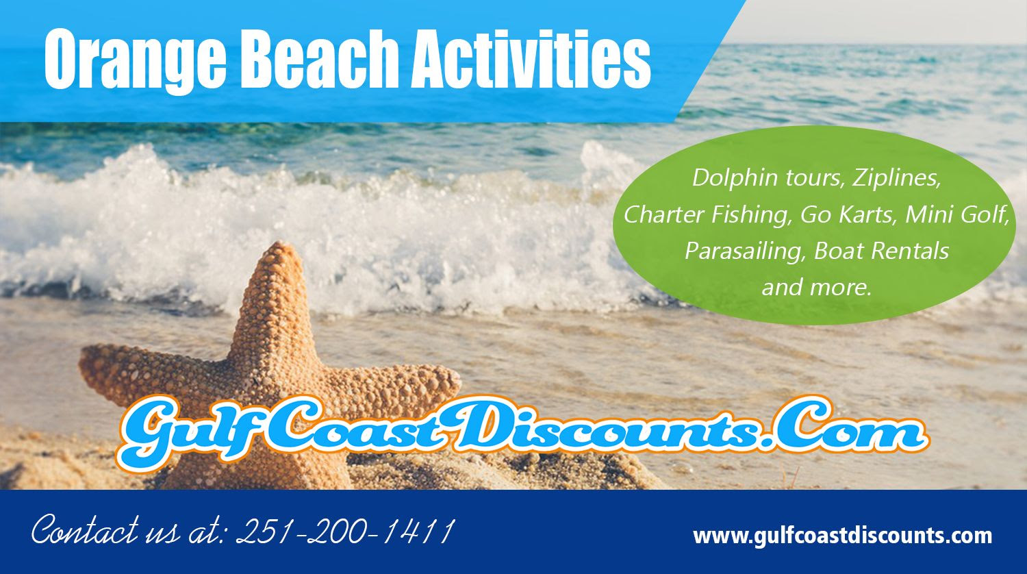 Orange Beach Activities Call 251 200 1411
