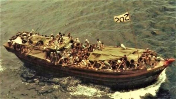 Boat-people . Foto BBC