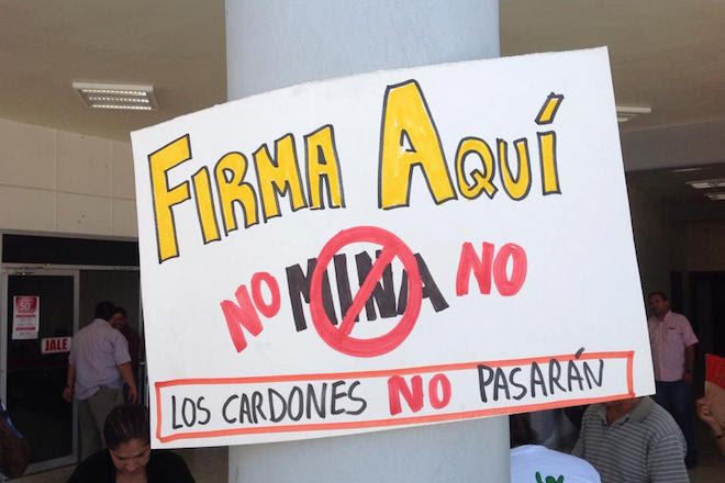 los cardones firmas