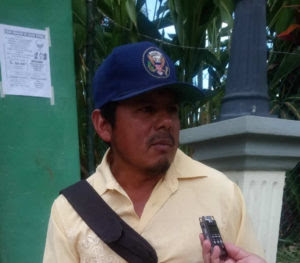 Jeremías Nolasco García presidente del Consejo Indígena Lenca de Cabañas