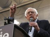 Democratic presidential candidate Sen. Bernie Sanders I-Vt., speaks at a campaign event in Carson City, Nev., Sunday, Feb. 16, 2020. (AP Photo/Rich Pedroncelli)
